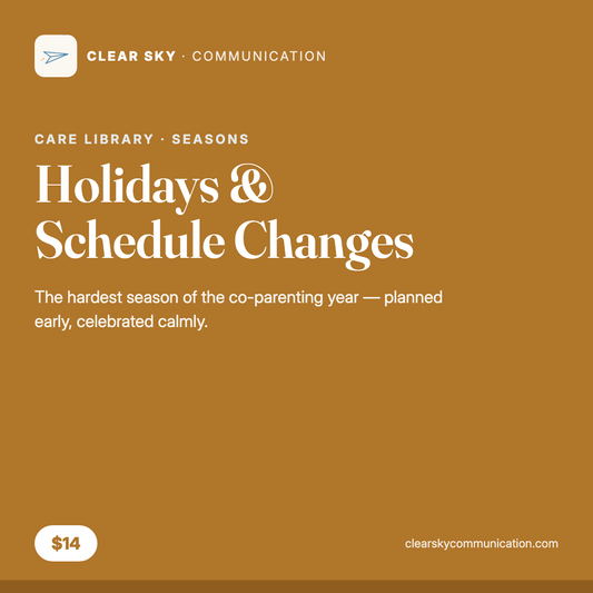 Holidays and Schedule Changes — 2026 Edition cover