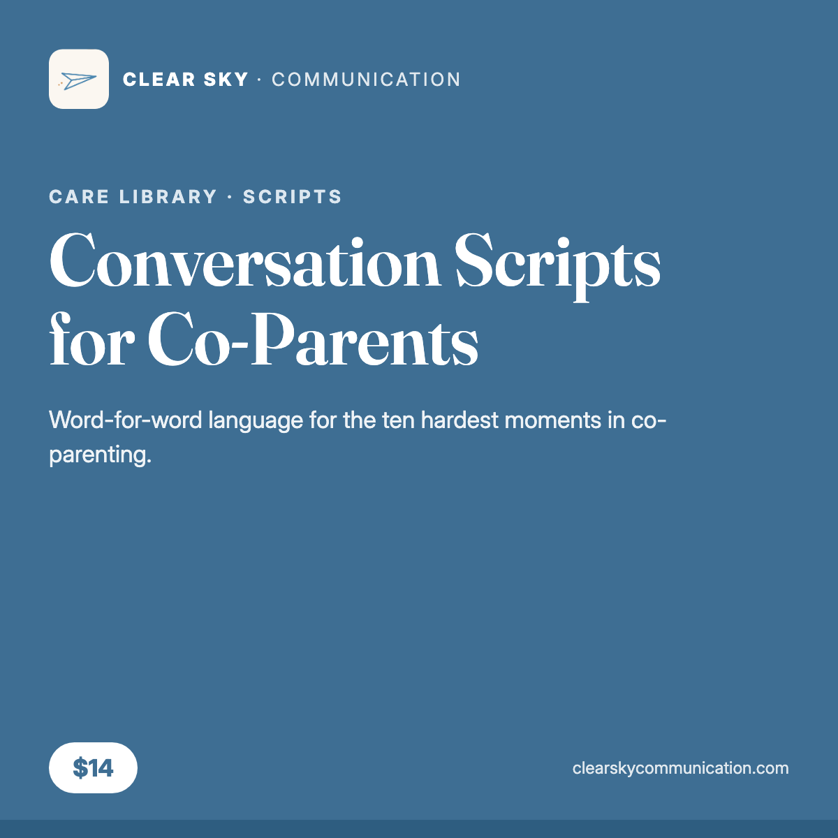 Conversation Scripts for Co-Parents — 2026 Edition cover