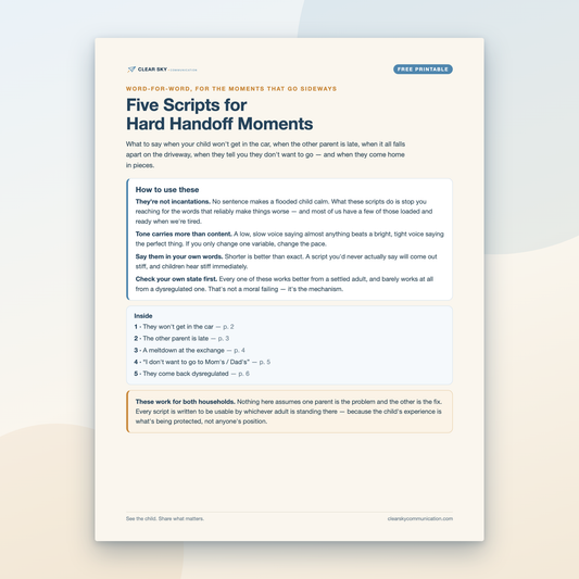 Five Scripts for Hard Handoff Moments — free download cover